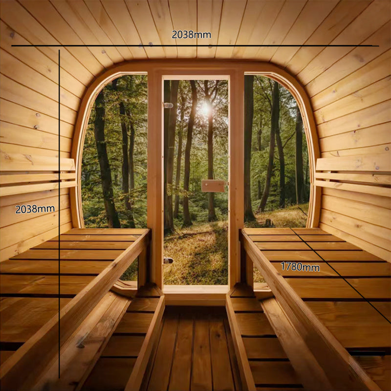 Auris Two Electric Heated Sauna