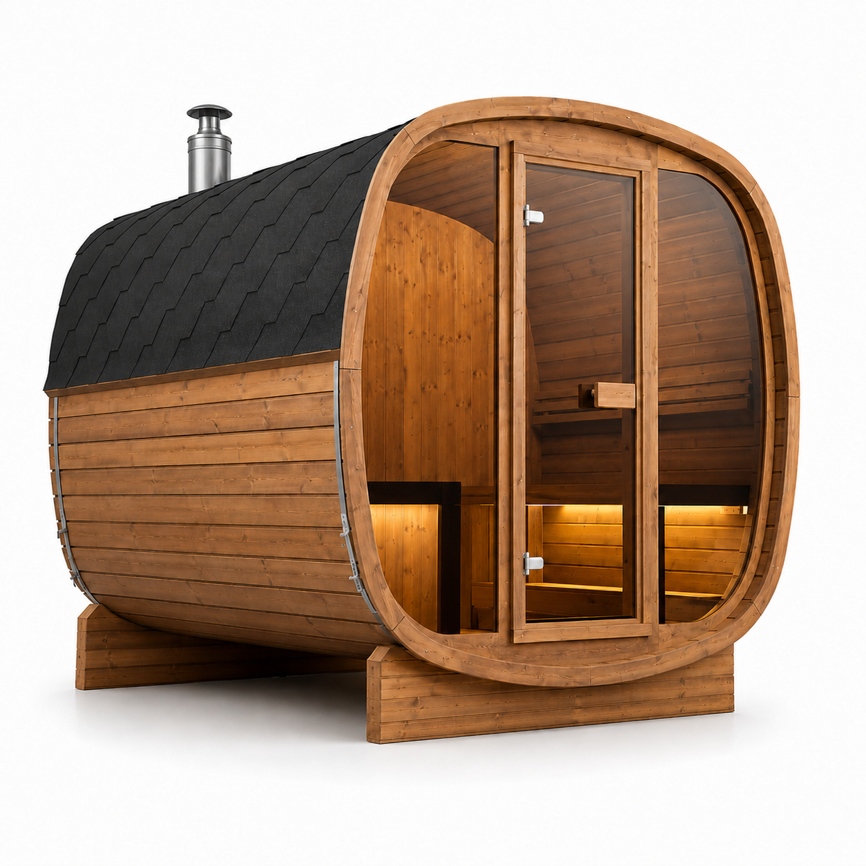 Auris Two Wood Burning Sauna