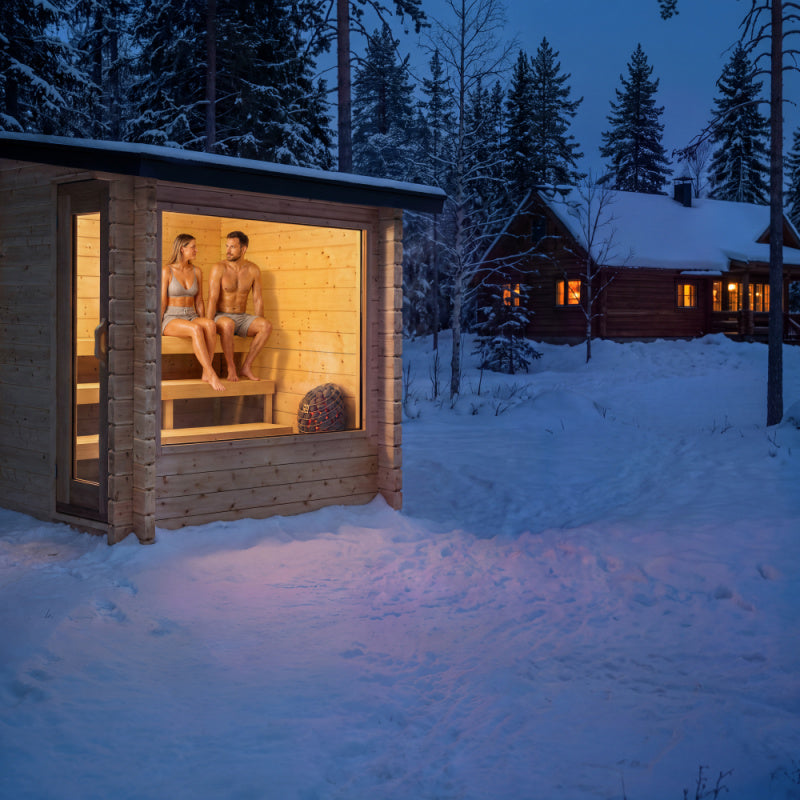 Avalon Wood Burning Cabin Sauna