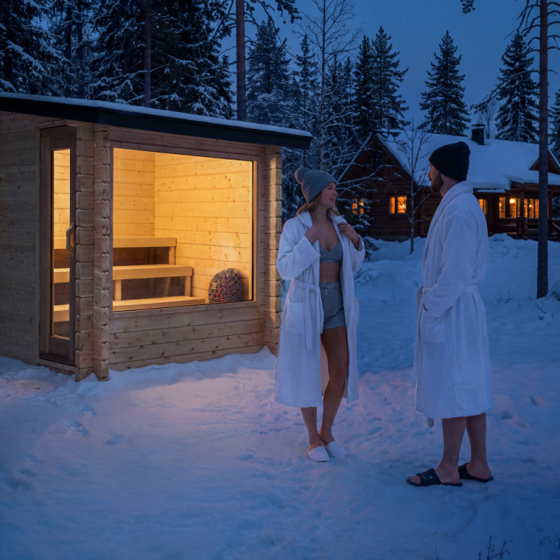 Avalon Electric Heated Cabin Sauna