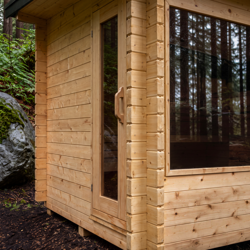 Avalon Wood Burning Cabin Sauna