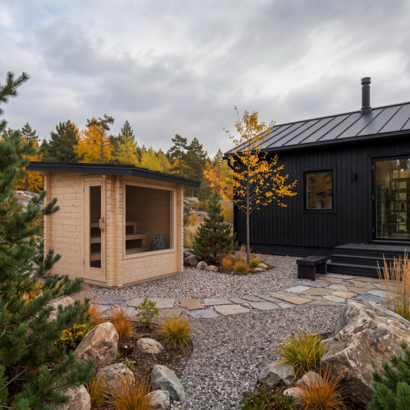 Avalon Wood Burning Cabin Sauna