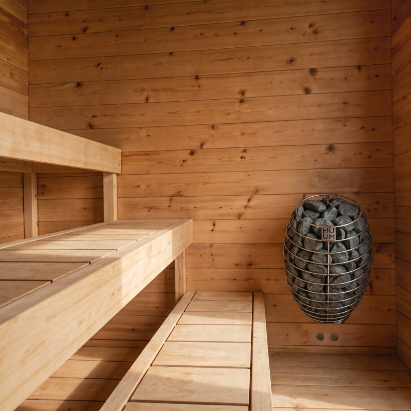 Avalon Wood Burning Cabin Sauna