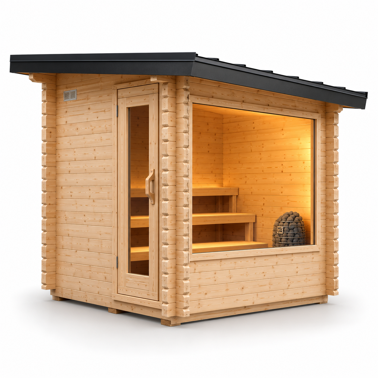 Avalon Electric Heated Cabin Sauna