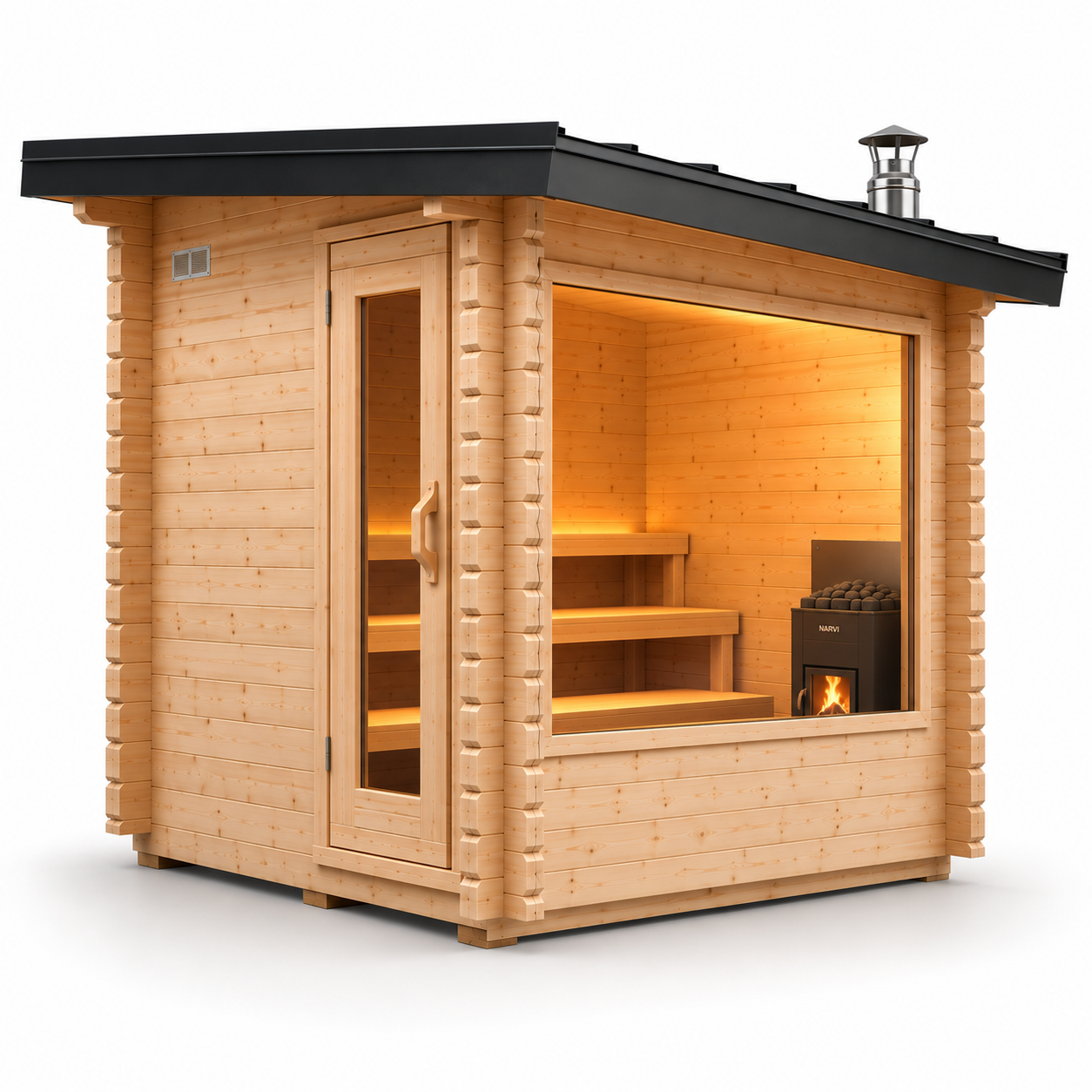 Avalon Wood Burning Cabin Sauna