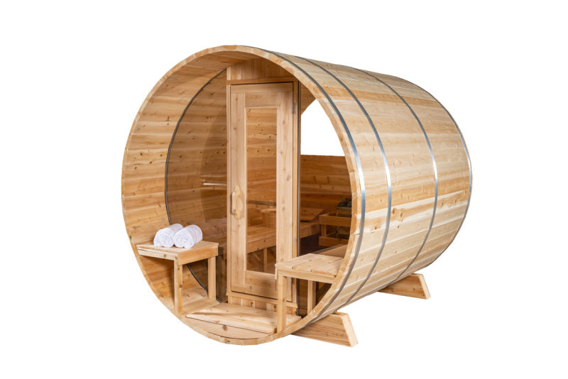 Serenity MP Electric Heated Barrel Sauna