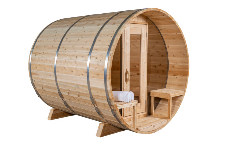 Serenity MP Electric Heated Barrel Sauna