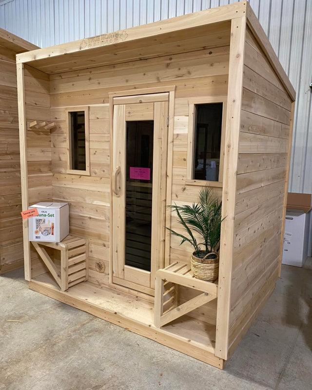 True North Electric Heated Cabin Sauna