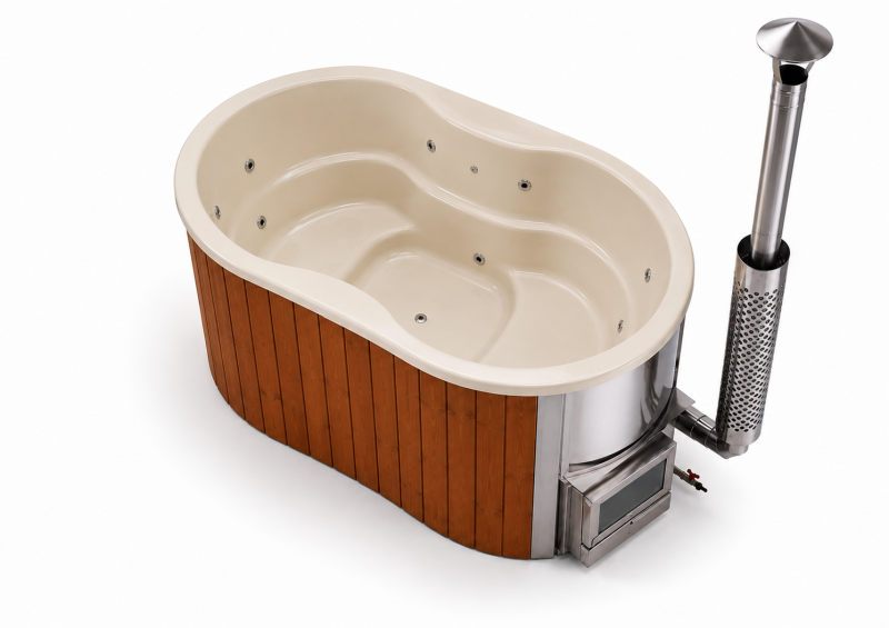 Calgary Wood Burning Hot Tub
