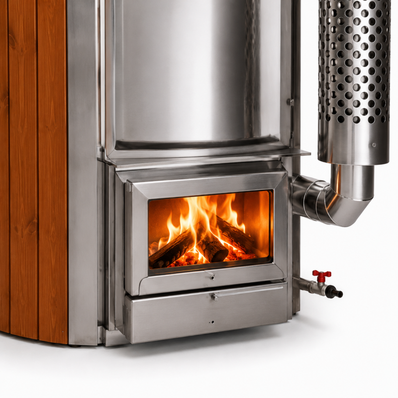 Calgary Wood Burning Hot Tub