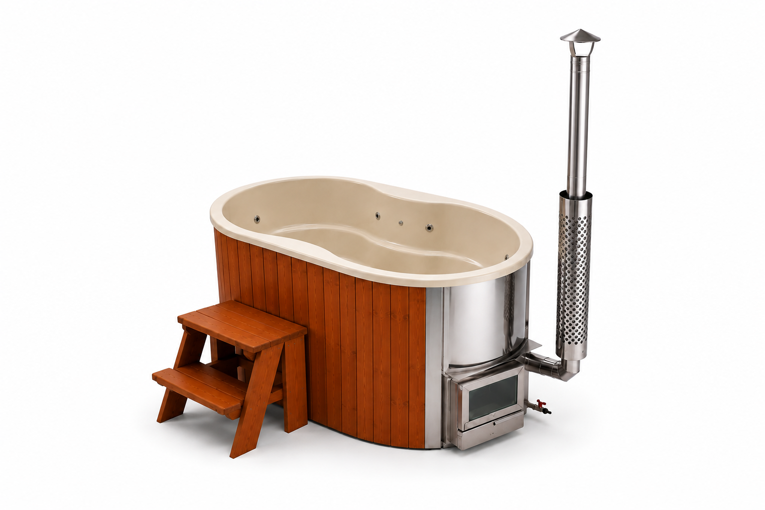 Calgary Wood Burning Hot Tub