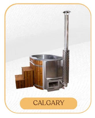 Calgary Wood Burning Hot Tub