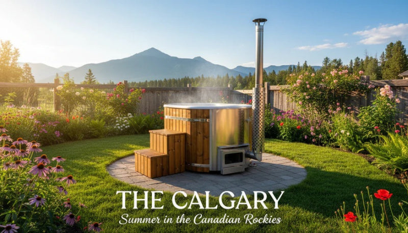 Calgary Wood Burning Hot Tub