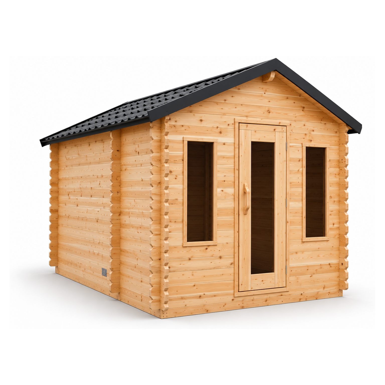 Georgian Electric Heated Cabin Sauna with Changeroom
