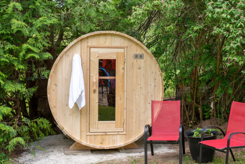 Harmony Electric Heated Barrel Sauna