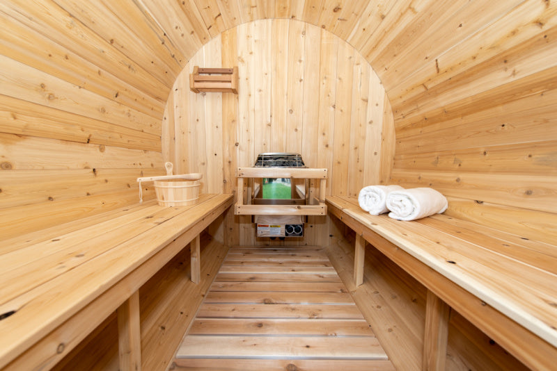 Harmony Electric Heated Barrel Sauna