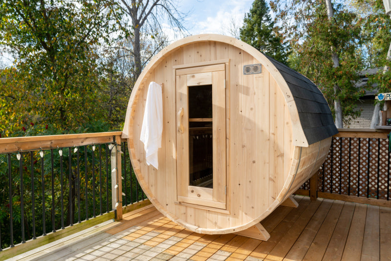 Harmony Electric Heated Barrel Sauna