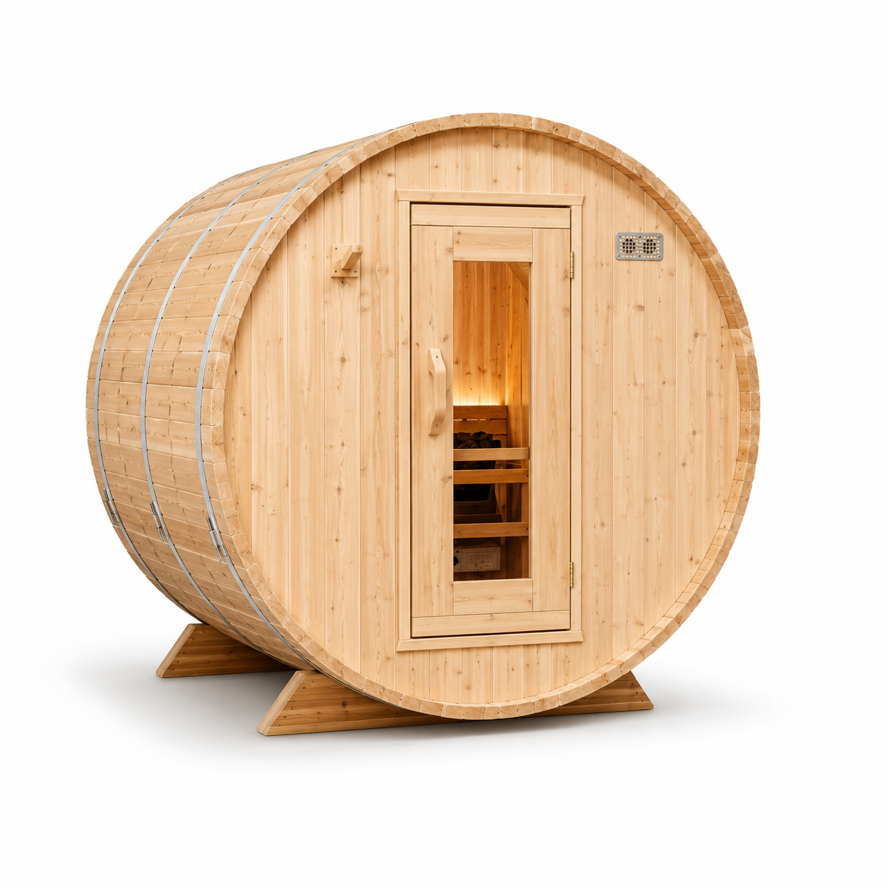 Harmony Electric Heated Barrel Sauna