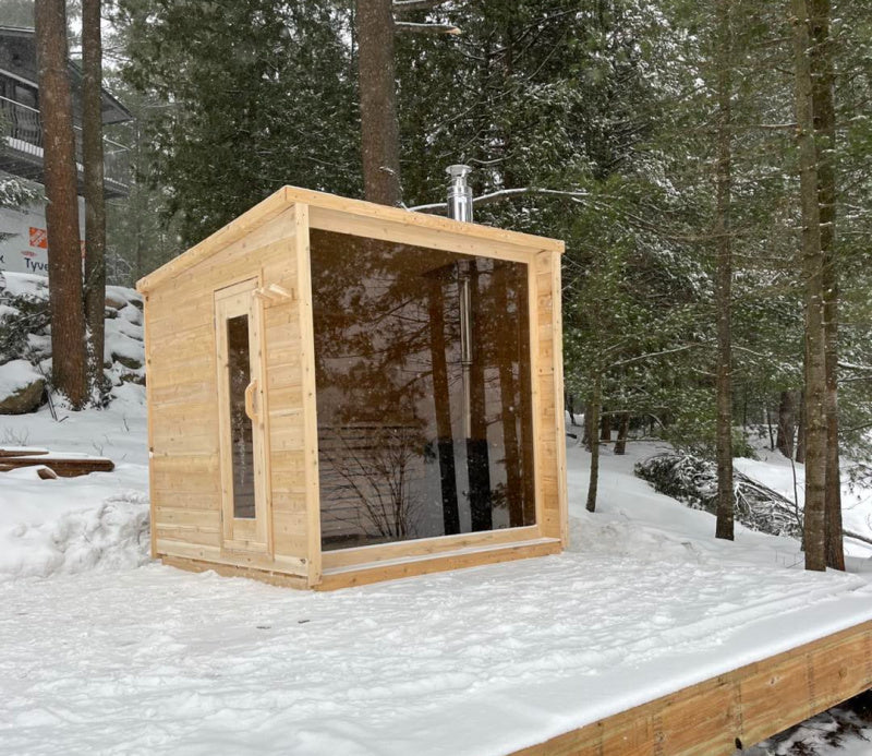 True North Jasper Electric Heated Cabin Sauna