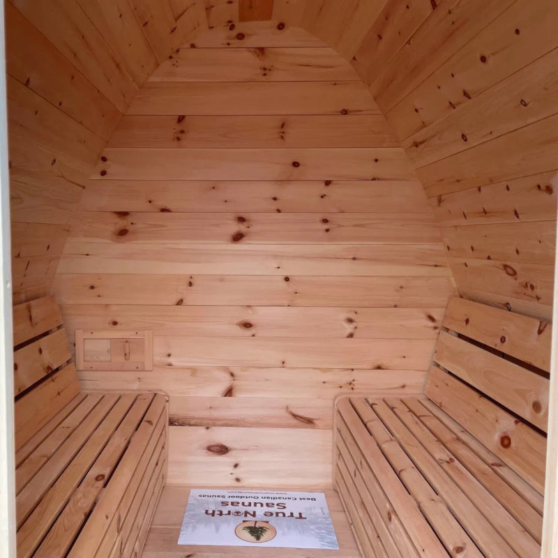 True North Large Pod Electric Heated Sauna