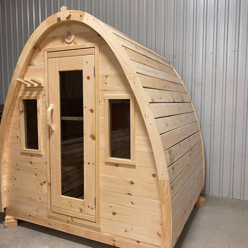 True North Large Pod Electric Heated Sauna