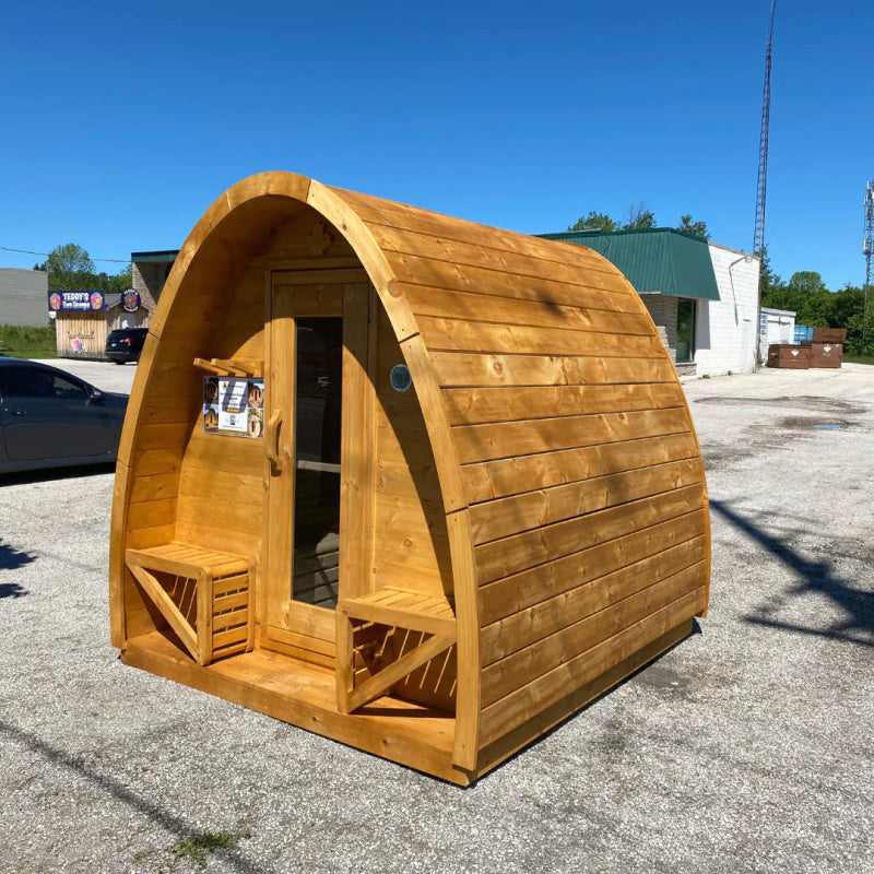 True North Large Pod Electric Heated Sauna
