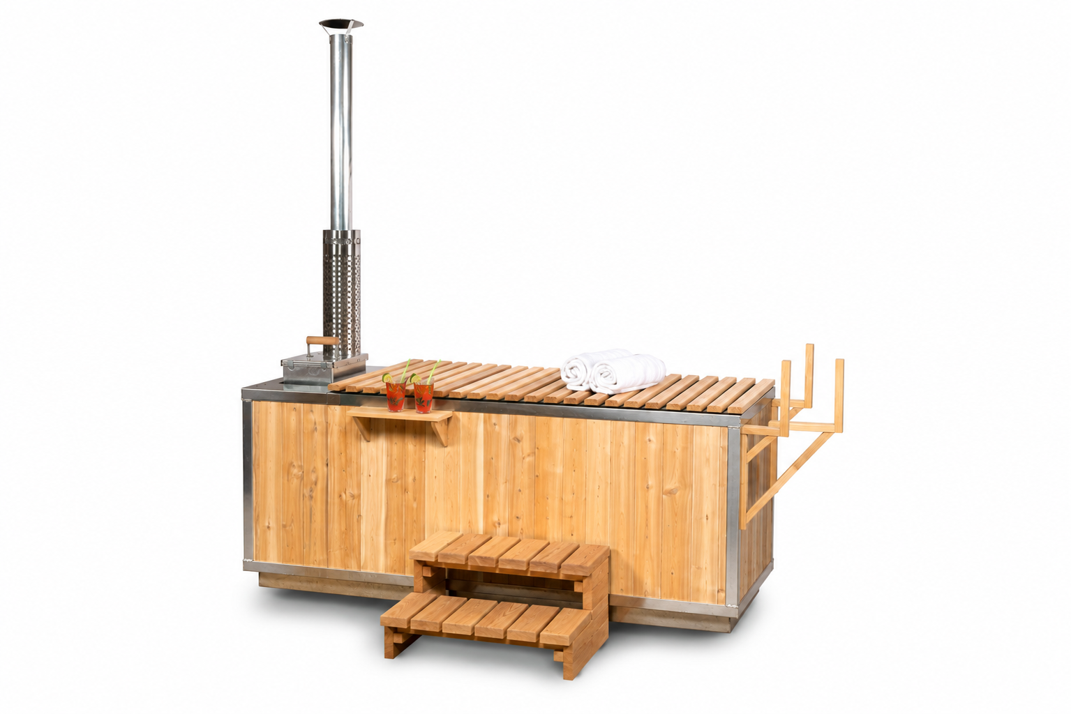 Starlight Wood Burning Hot Tub