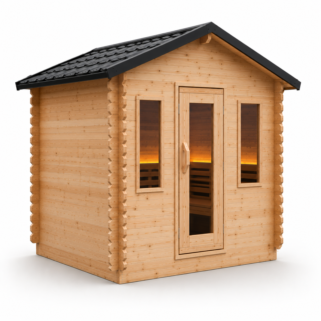 Georgian Electric Heated Cabin Sauna