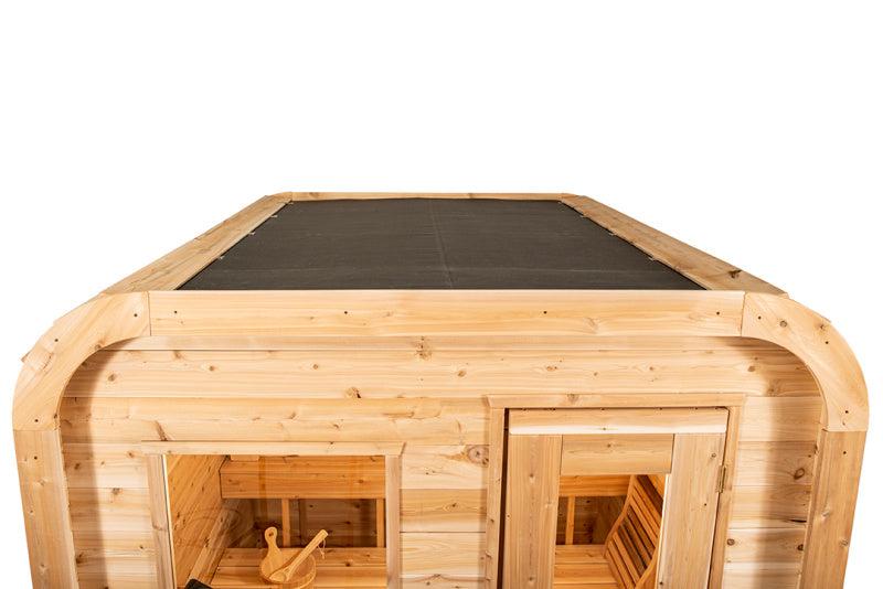 Luna Electric Heated Square Sauna
