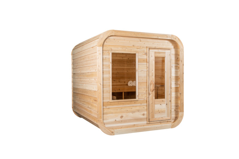 Luna Electric Heated Square Sauna