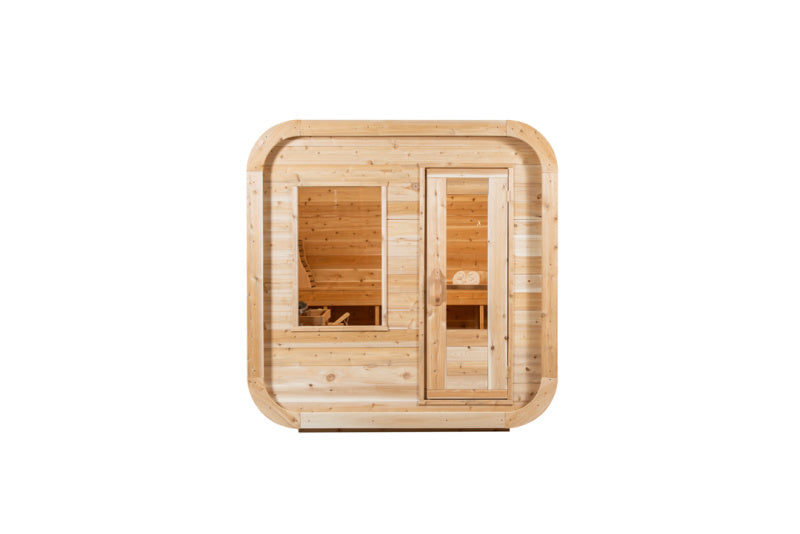 Luna Electric Heated Square Sauna