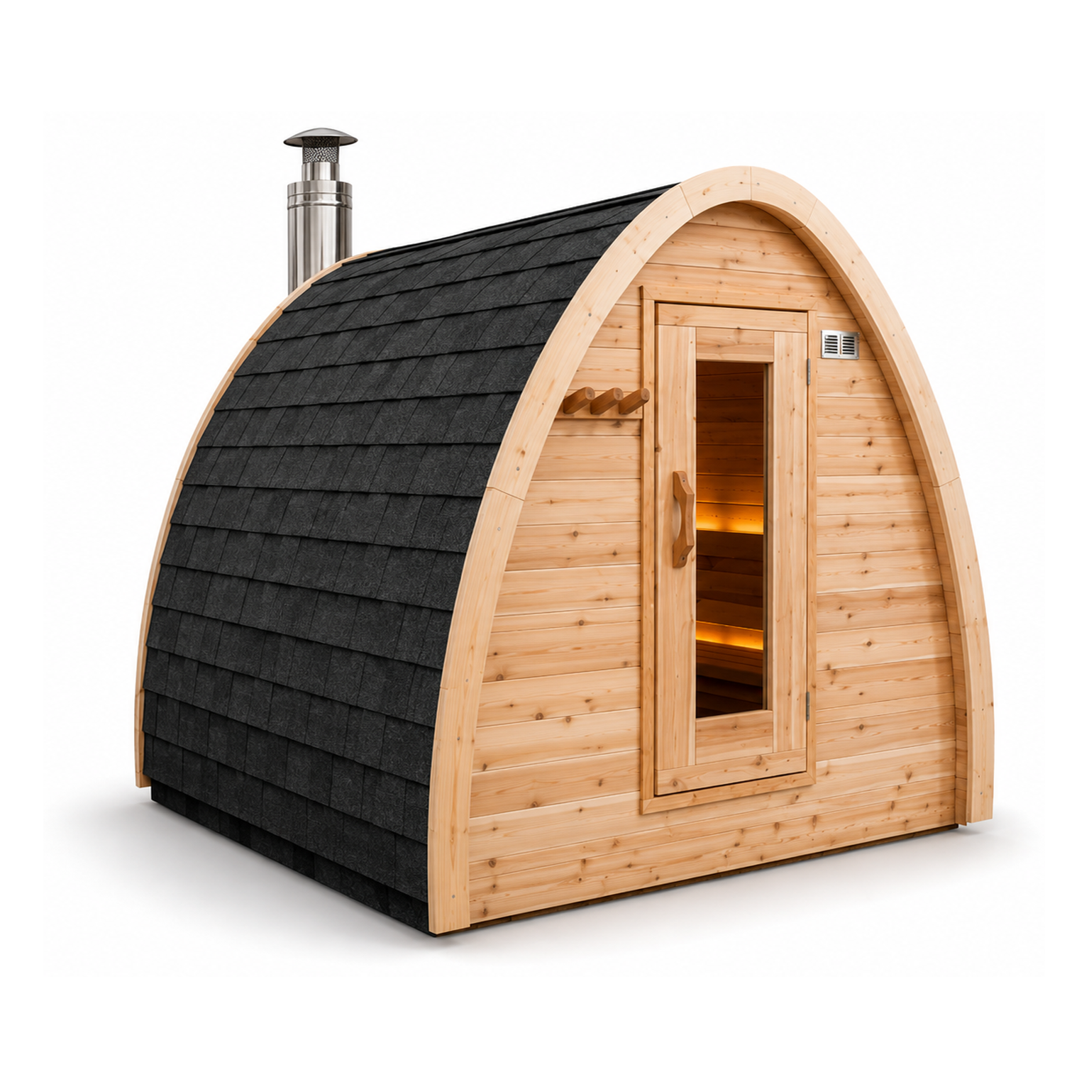 MiniPOD Wood Burning Sauna