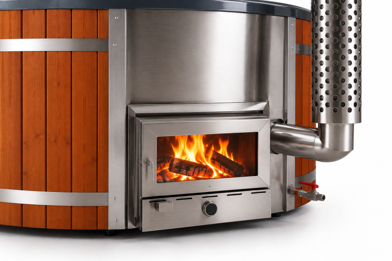 Montreal Wood Burning Hot Tub