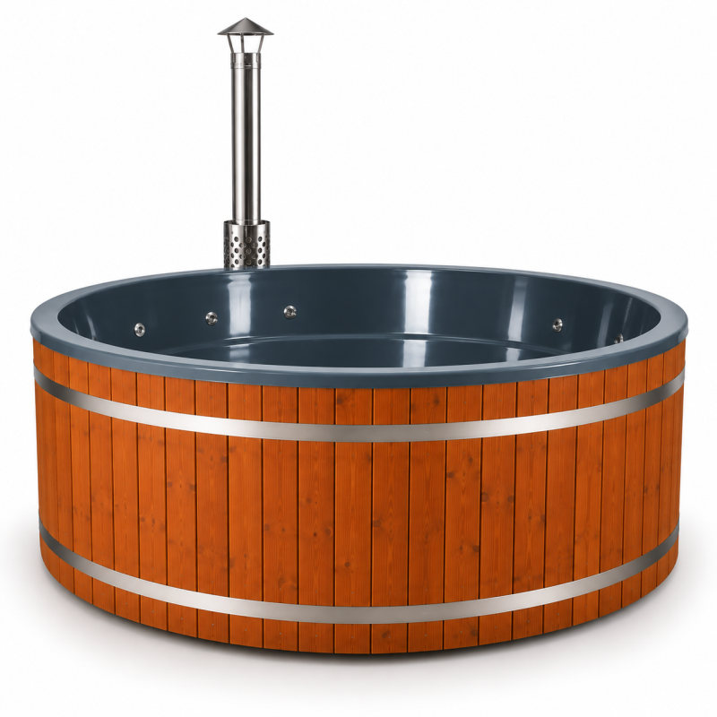 Montreal L Wood Burning Hot Tub