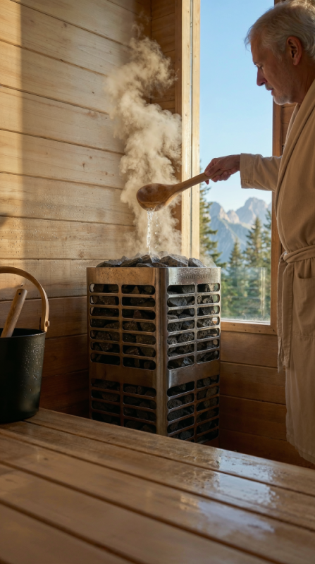 Palmer Electric Heated Cabin Sauna