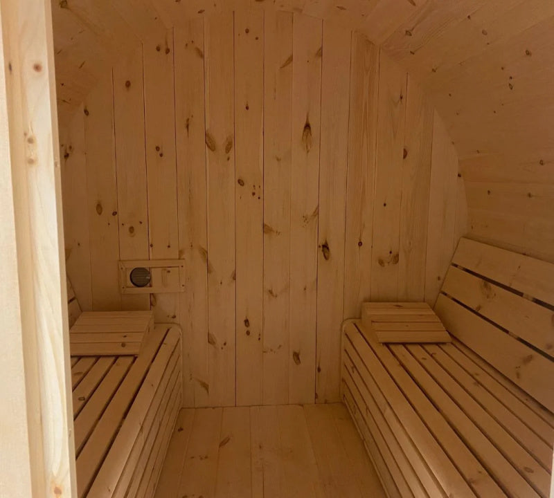 True North Electric Heated Barrel Sauna