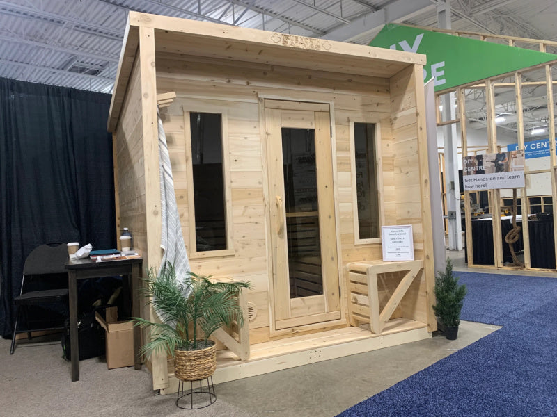True North Electric Heated Cabin Sauna