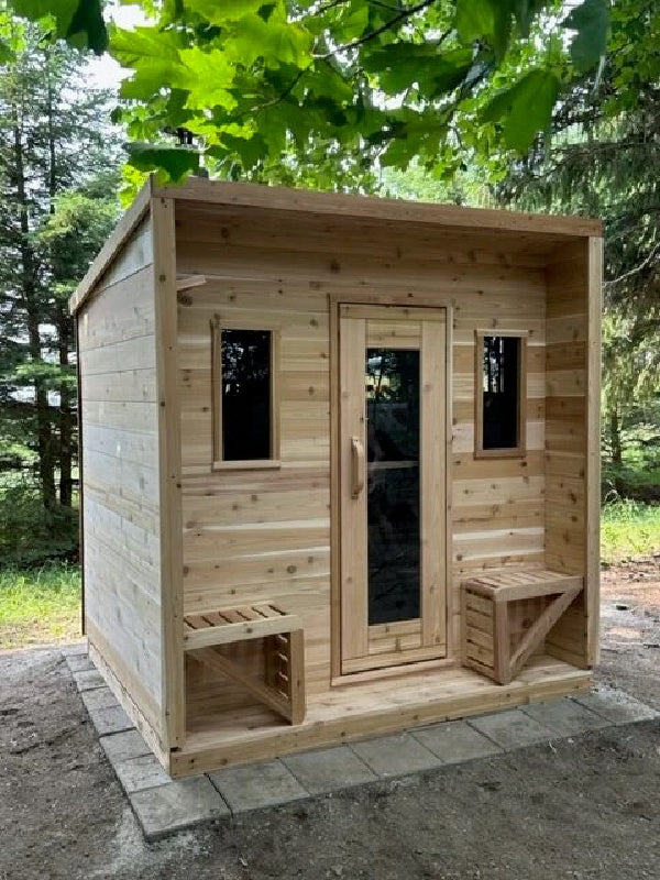True North Electric Heated Cabin Sauna