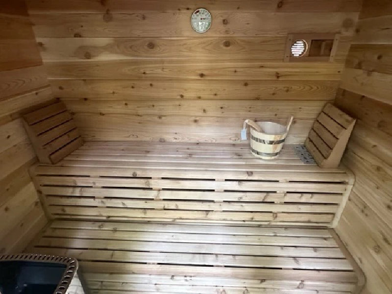 True North Electric Heated Cabin Sauna