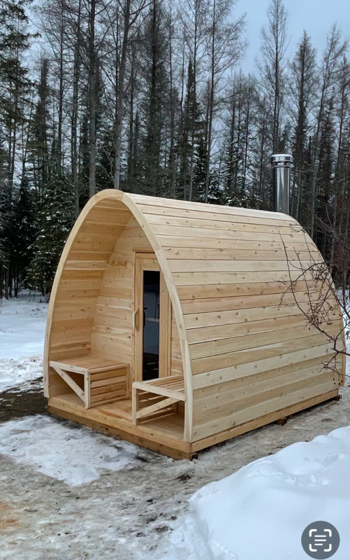 True North Tiny Pod Electric Heated Sauna
