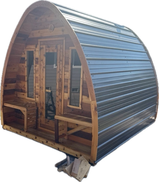 True North Large Pod Electric Heated Sauna