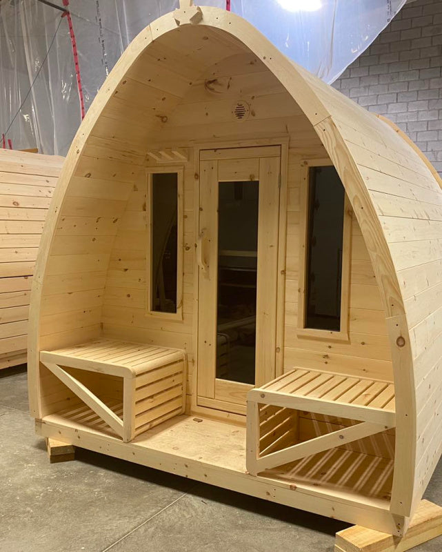 True North Tiny Pod Electric Heated Sauna