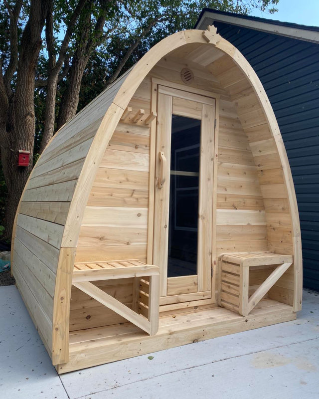True North Tiny Pod Electric Heated Sauna