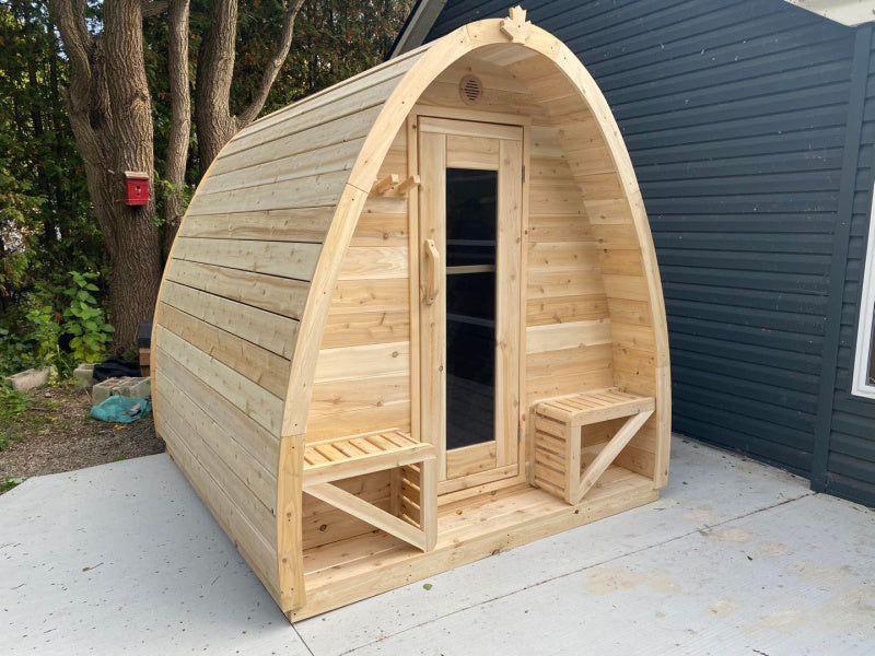 True North Tiny Pod Electric Heated Sauna