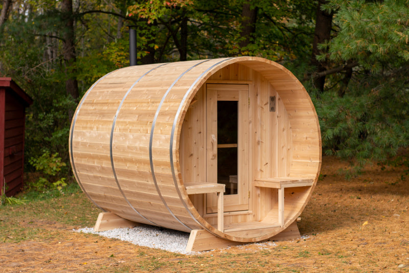 Serenity Electric Heated Barrel Sauna