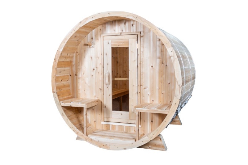 Serenity Electric Heated Barrel Sauna