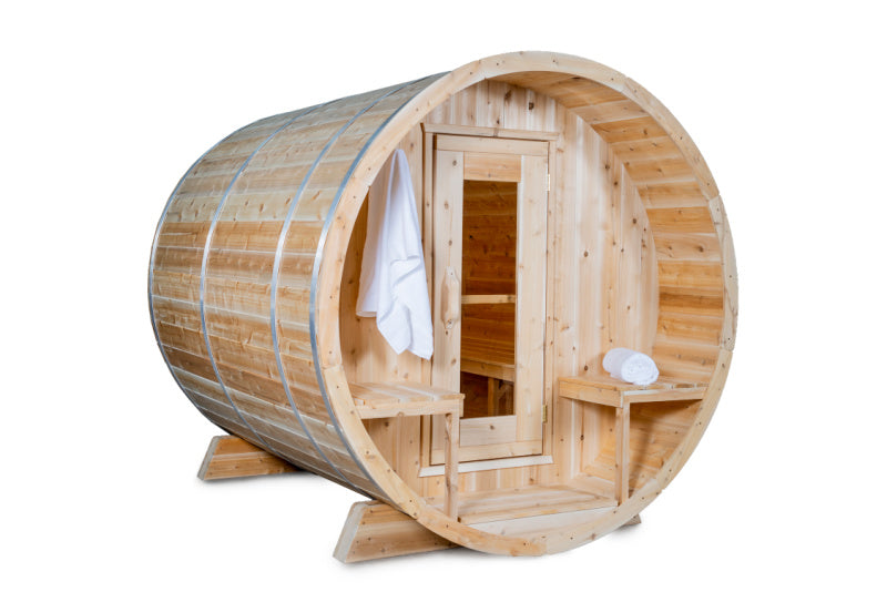 Serenity Electric Heated Barrel Sauna