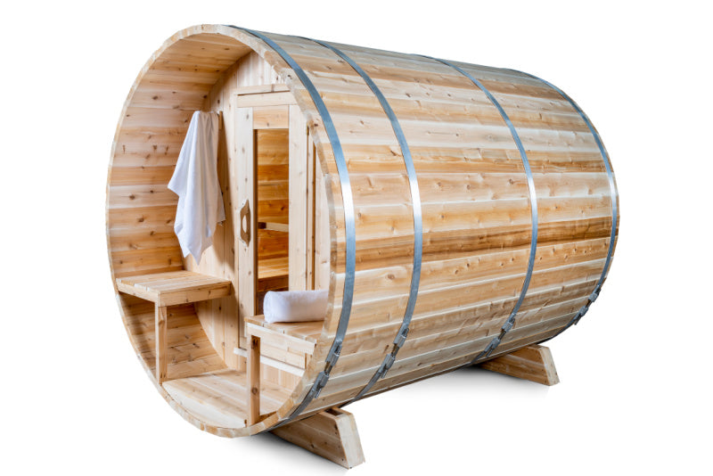 Serenity Electric Heated Barrel Sauna
