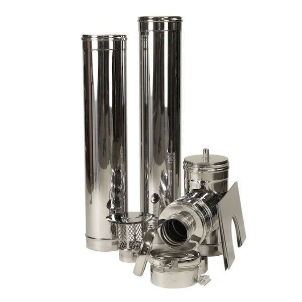 Side Exit Sauna Chimney Set