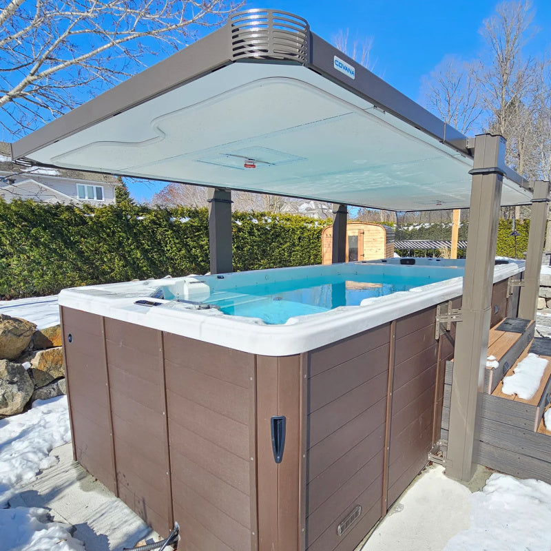 St. Lawrence 20ft Dual Zone Swim Spa — Summit Spa Essentials